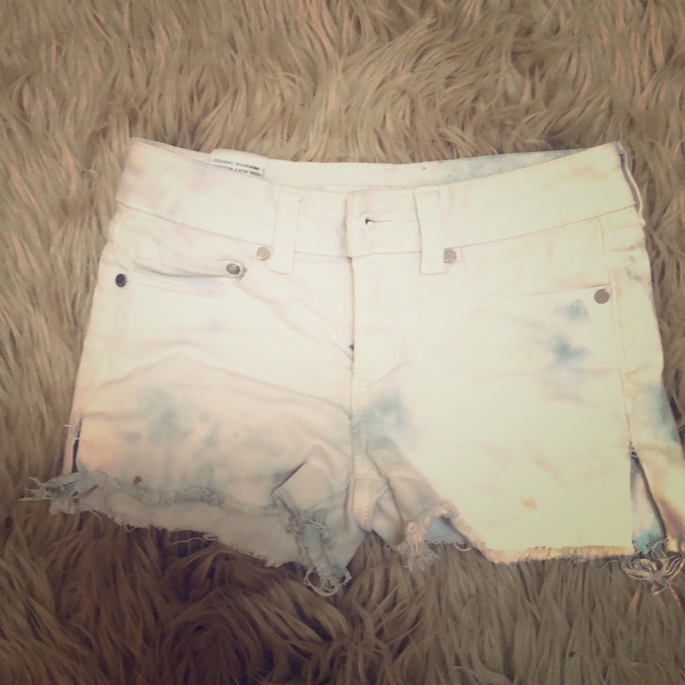 Joes White Jean shorts